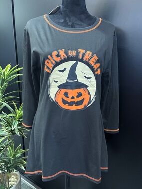Style Infusion Trick-or-Treat,rhinestone trim,pumpkin,witch  hat,bats,Halloween